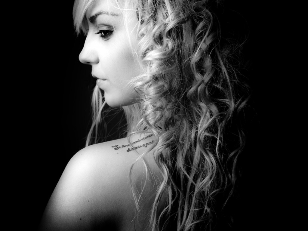 Irene blanco y negro